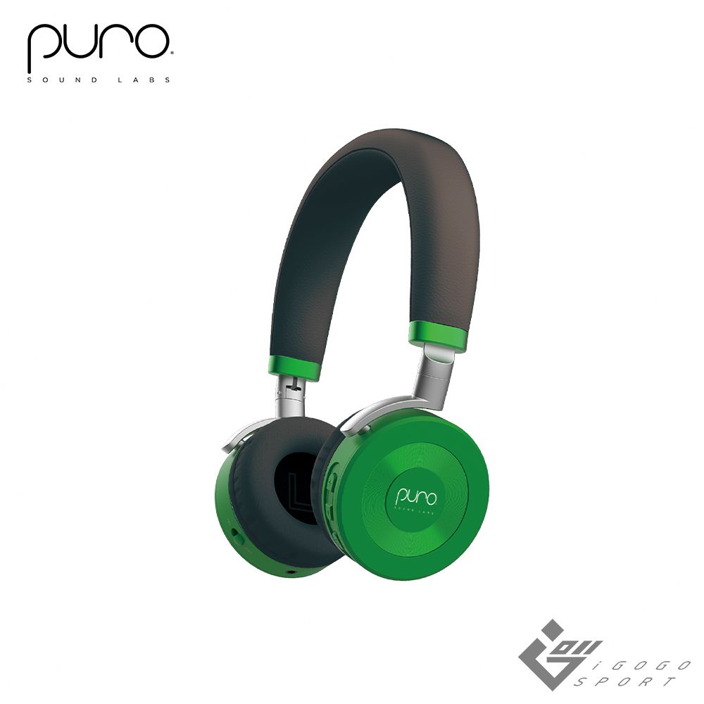PURO SOUND LAB - Puro JuniorJams-Plus 無線兒童耳機-綠色-綠色