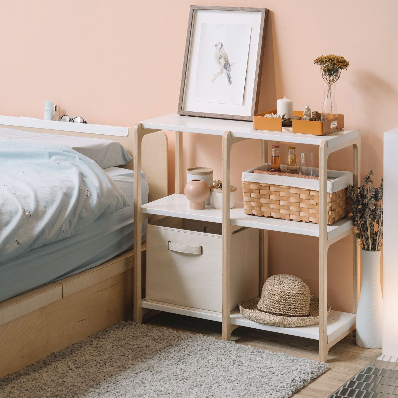 走走家具 - 走走置物架-沉穩灰 (74 / 34 / 73.5 (cm))