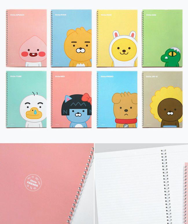 Kakao Friends - 認真筆記8入組-Ryan