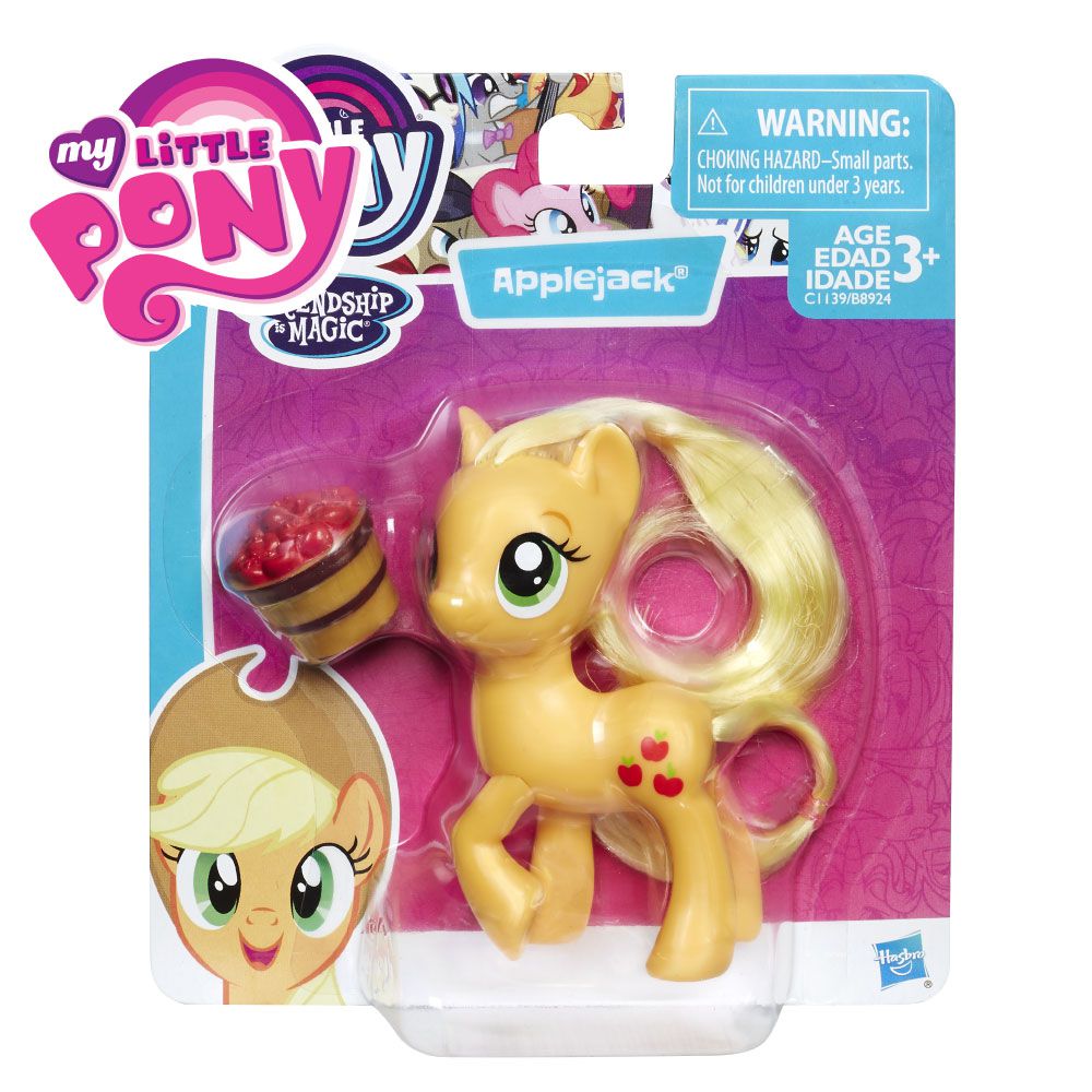 Hasbro 孩之寶 - 彩虹小馬 3吋基本小馬-蘋果嘉兒