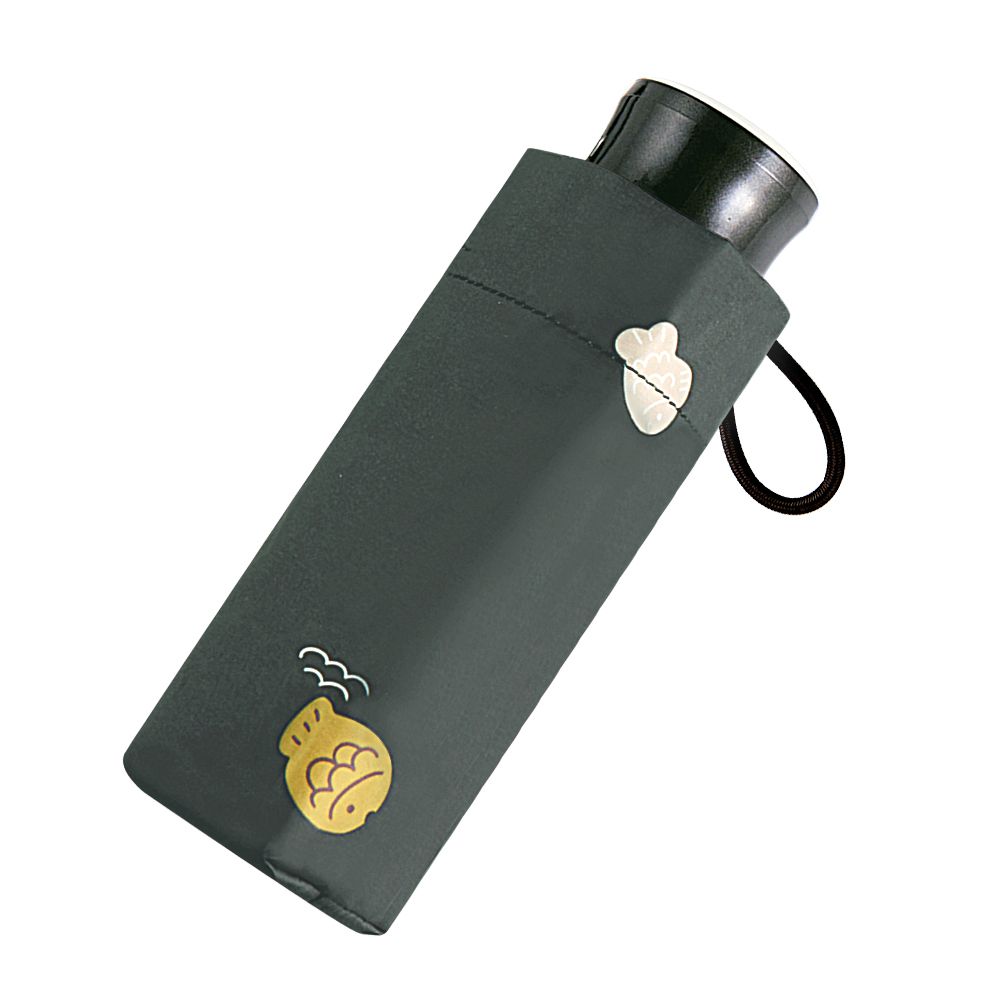 黑膠降溫手開迷你口袋傘-鯛魚燒-195g