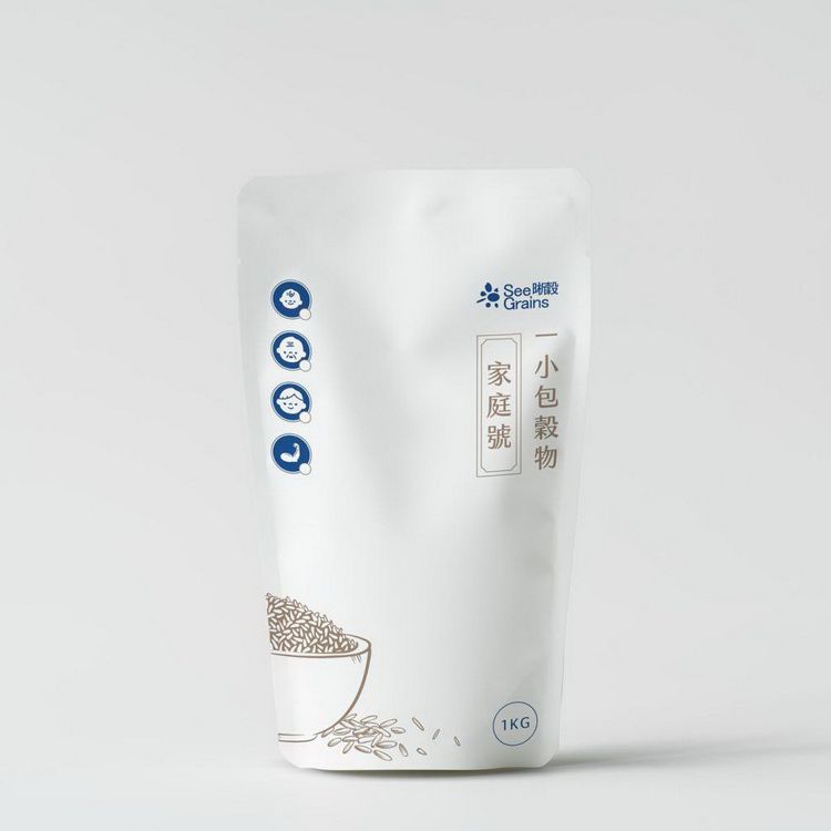 晰穀 - 一小包穀物｜高蛋白配方1kg家庭號 真空包裝