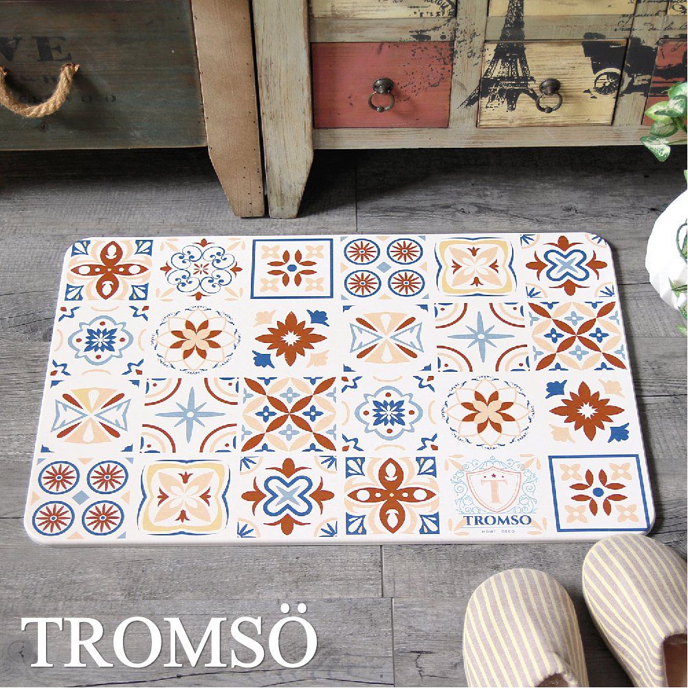 下雨防滑必備！Tromso 居家佈置 廚房防油地墊／腳踏墊/ 珪藻土