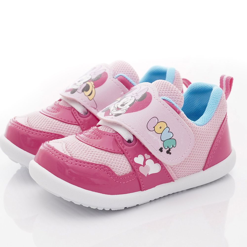 Disney 迪士尼 - 米妮輕量運動鞋(小童段)-桃粉