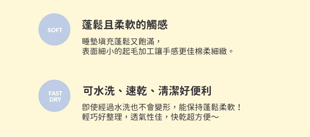 韓國 Maatila - 可水洗超細纖維桃皮感保潔墊/睡墊-石灰藍