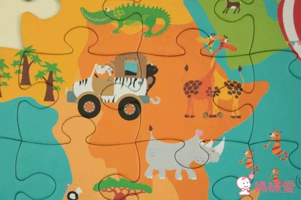 比利時 Scratch - 豪華拼圖-環遊世界-150片