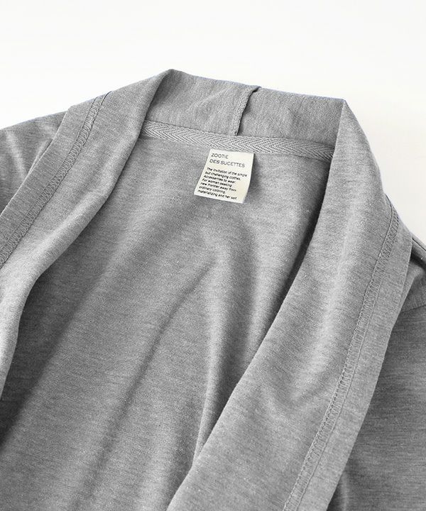 日本 zootie - UV對策 輕盈著感V領防曬外套-長版-淺米杏