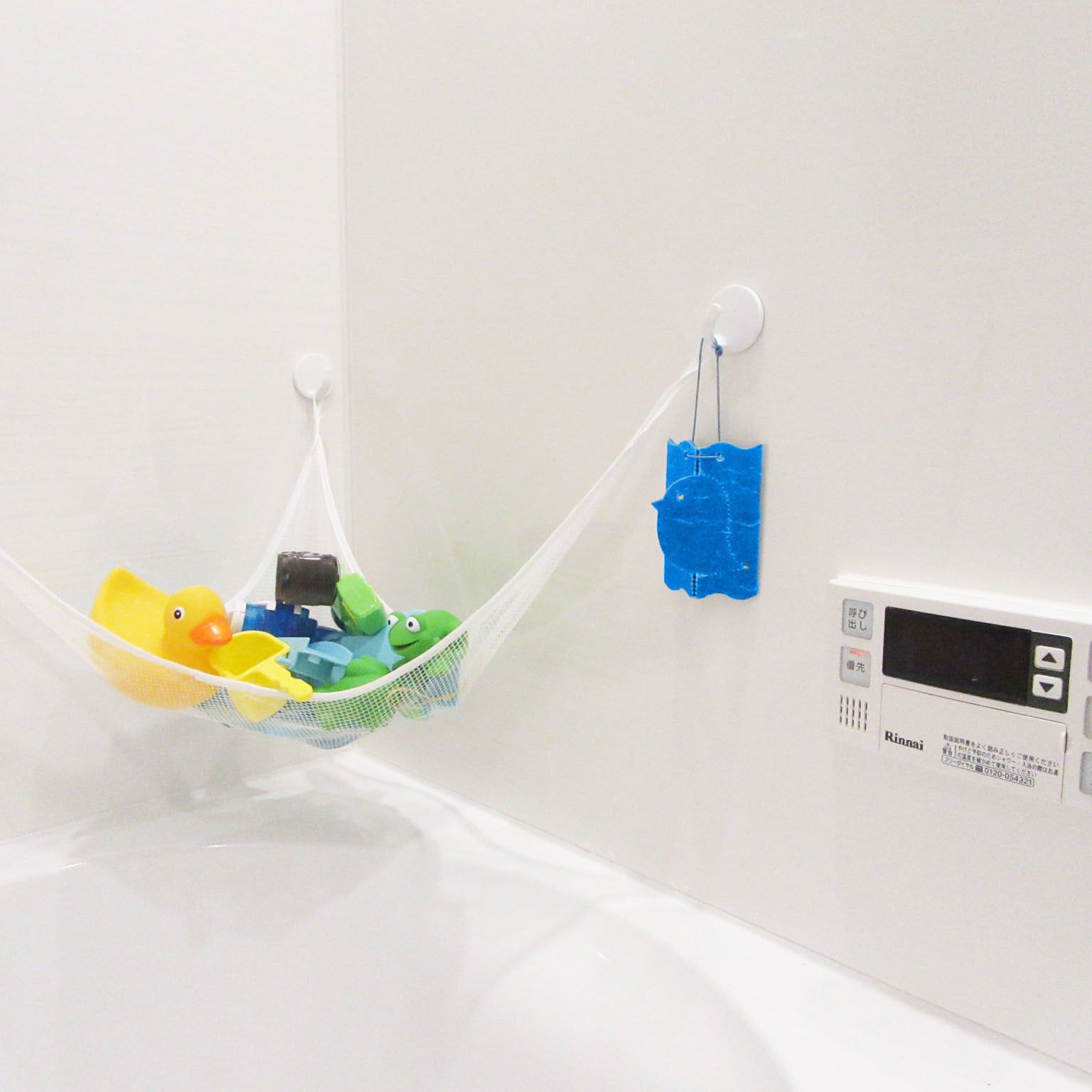 日本代購 - 日本製 神奇小鳥防霉/抗菌/除臭香氛掛片-浴廁專用-2枚入