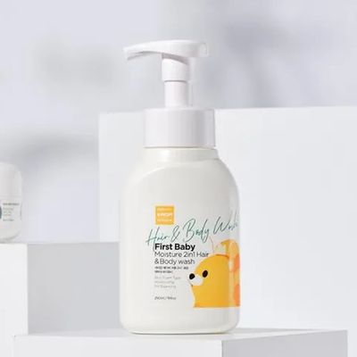 MOTHER-K - K-MOM 自然純淨2in1洗髮沐浴慕斯-290ml