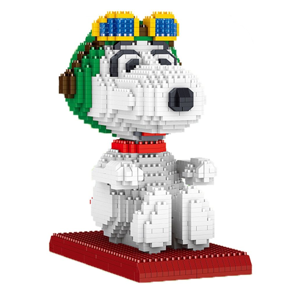 Linoos - 史努比微型積木系列-飛行員