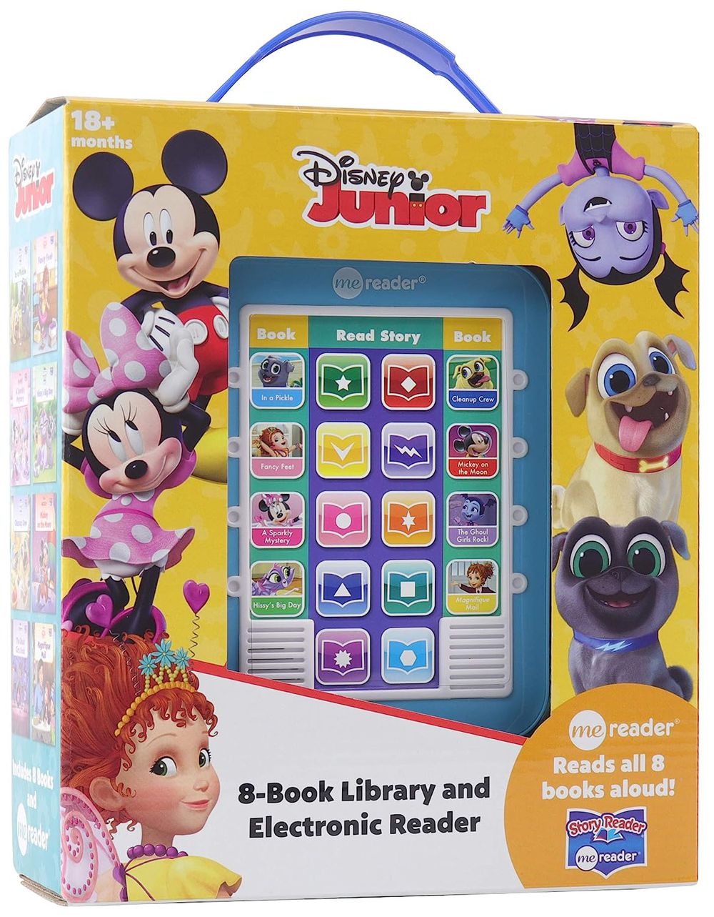 【禾流獨家代理】【第二代迪士尼啟蒙有聲閱讀套書】ME Reader Electronic Reader and 8-Book Library: Disney Junior