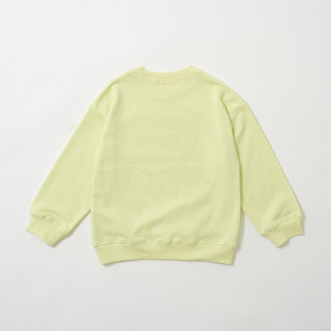 日本 b-ROOM - 百搭街頭風印花裏毛上衣-射籃之星-燕麥灰