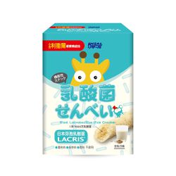 小兒利撒爾Risal - 乳酸菌夾心米果-豆乳口味-8支/盒