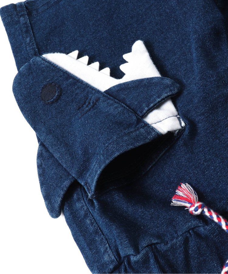 日本 BIT'Z - 動物造型大口袋短褲-美洲獅-寶石綠