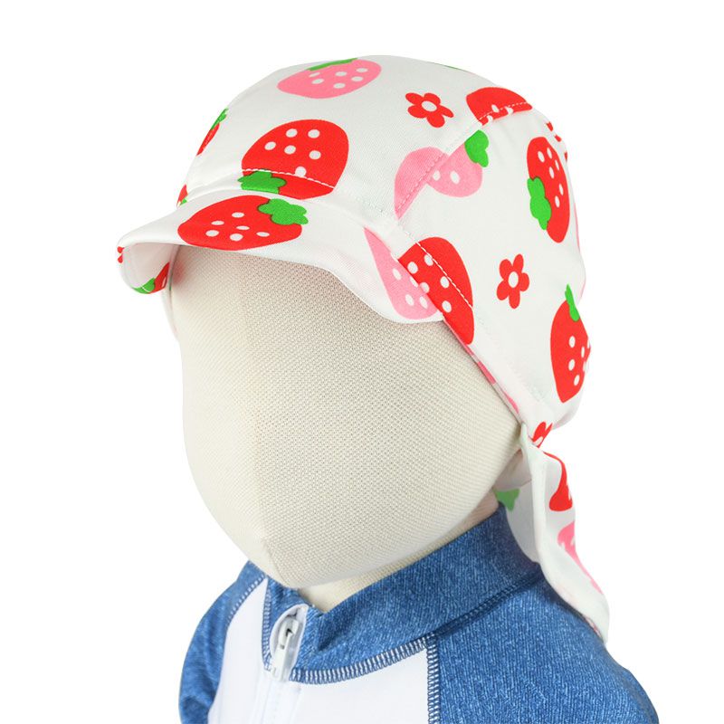 akachan honpo - 泳帽-草莓-粉紅色 (42～52cm)