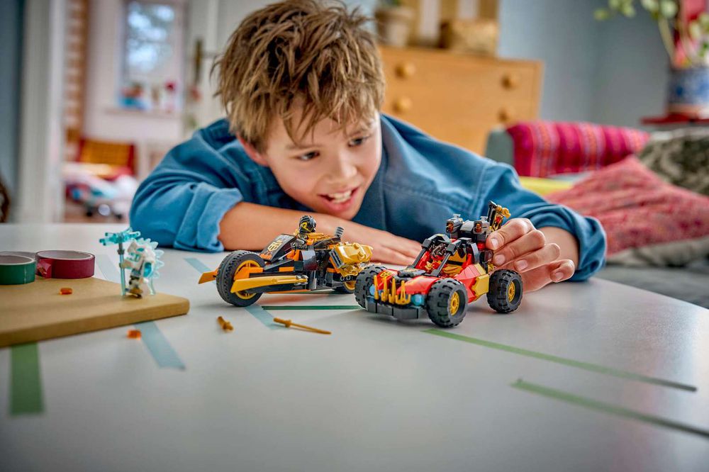 LEGO 71864 赤地和阿剛的合體戰車 Kai and Cole's Combiner Vehicles