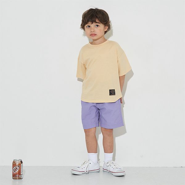 日本 b-ROOM - 玩水OK！潑水加工輕便短褲-卡其