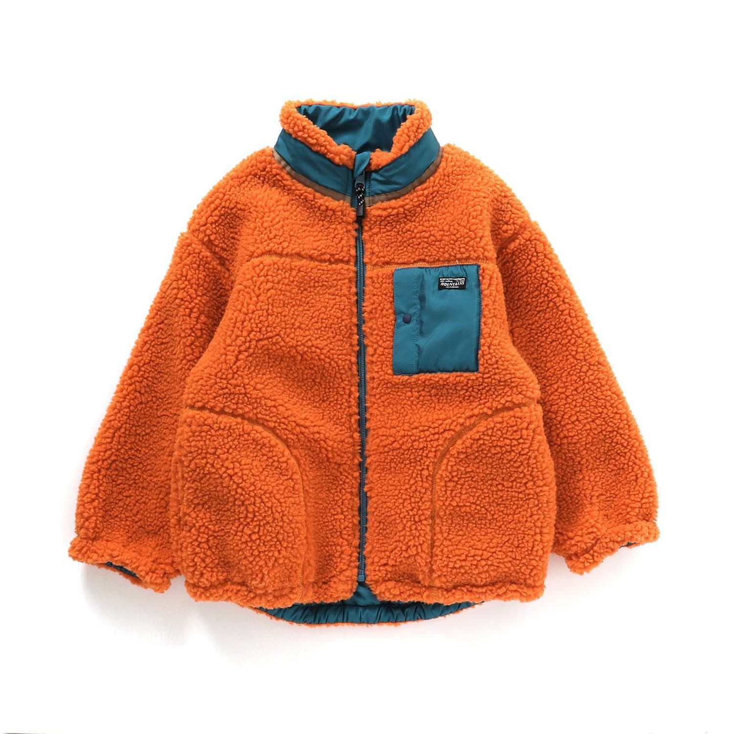 日本千趣會 - 泰迪熊短絨防風保暖外套-米杏