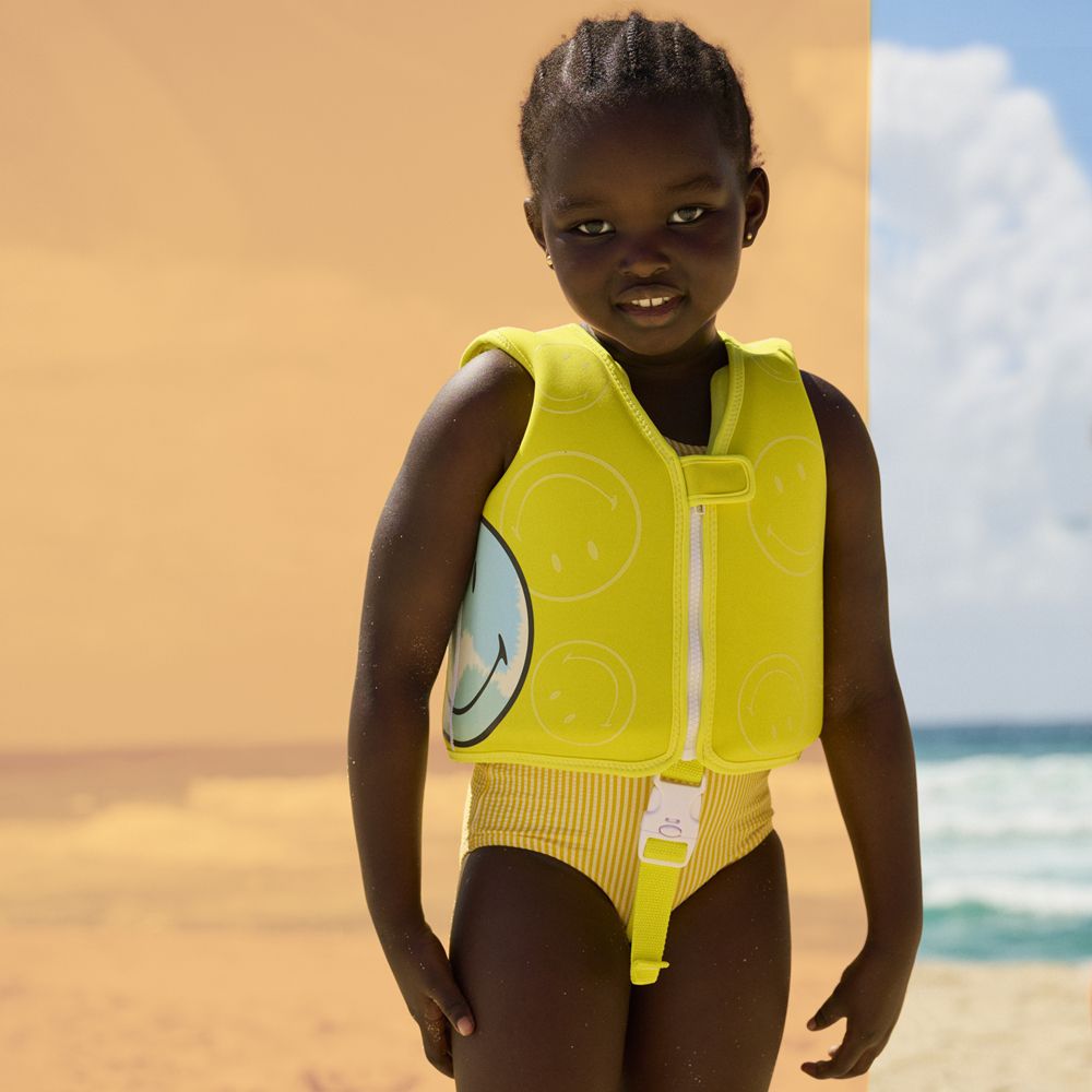 澳洲 Sunnylife - 兒童浮力背心-smiley®微笑浮力