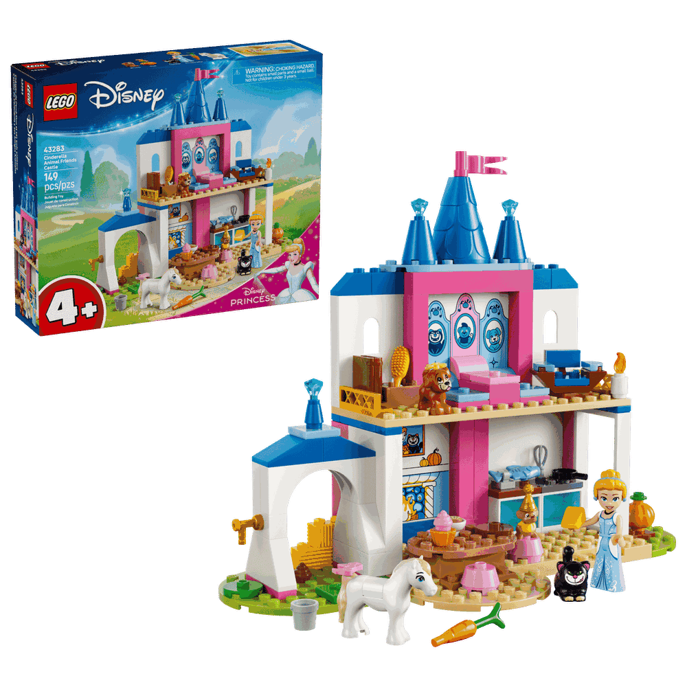 LEGO 43283 灰姑娘與動物朋友的城堡 Cinderella Animal Friends Castle