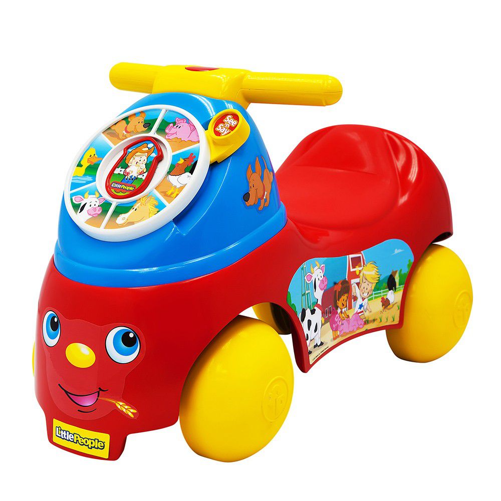 美國Fisher-Price 費雪 - 費雪牌little people 歡樂農場騎乘玩具