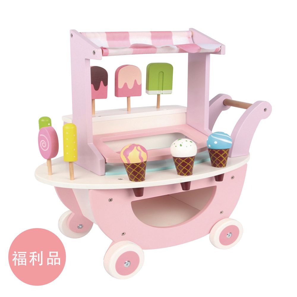 親親 Ching Ching - 福利品-冰淇淋推車木製玩具組 MSN18022
