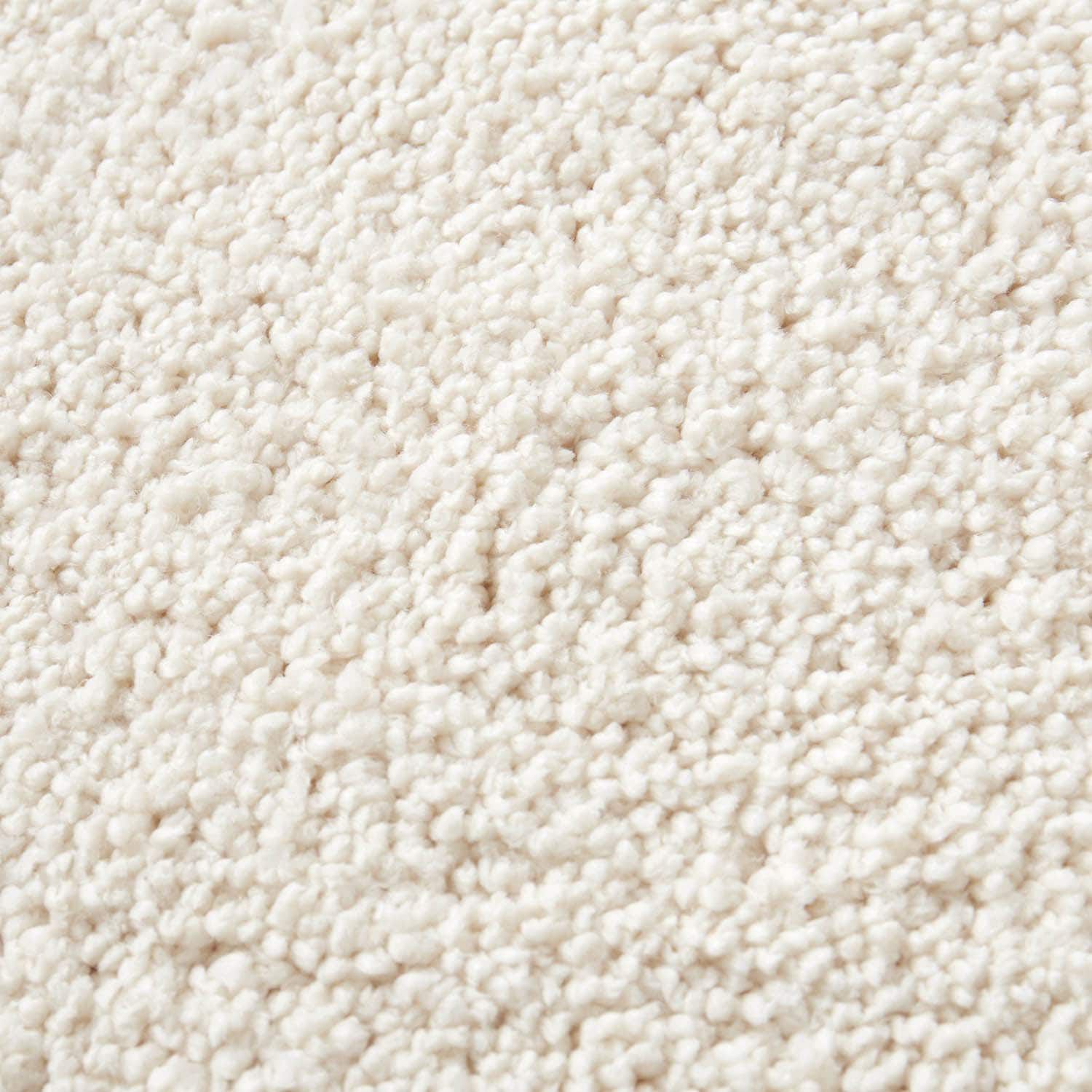 日本千趣會 - 療癒造型迷你腳踏墊-雲朵-白 (約45×75cm)