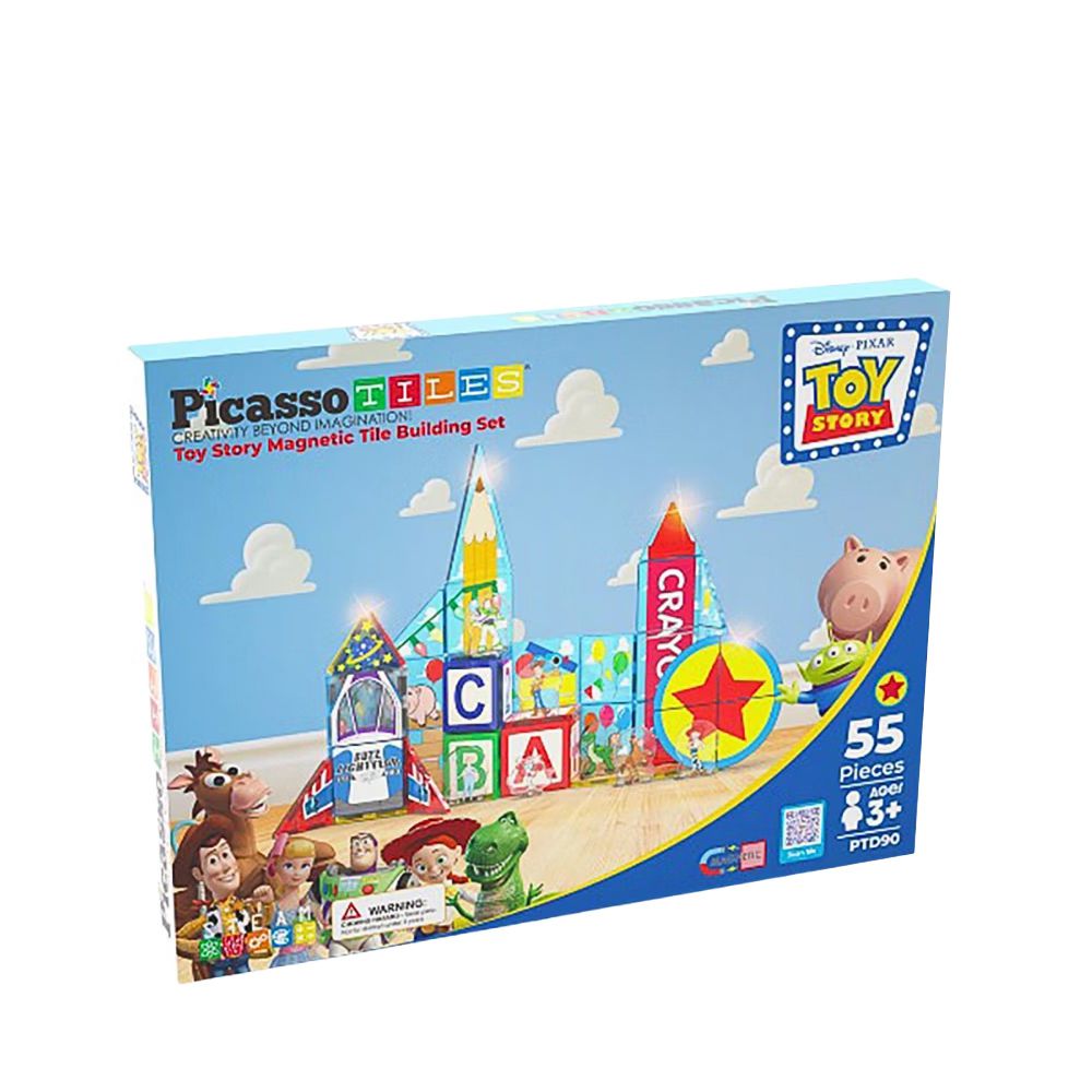 Disney系列彩繪磁力片-玩具總動員55PCS