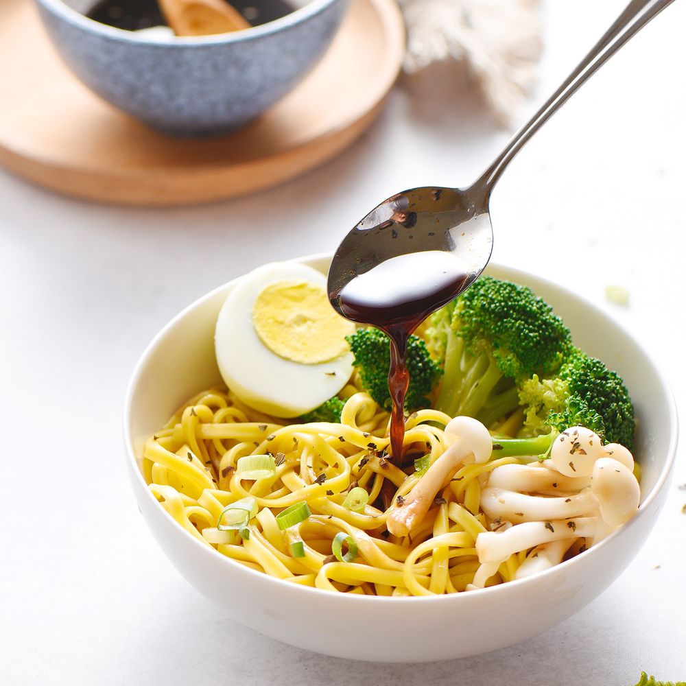 森林麵食 - 黃金南瓜乾麵X油蔥拌醬/4包入-125g/份