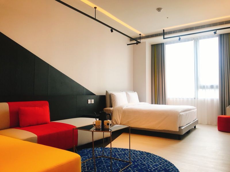 台中大毅老爺行旅 綠光客房兩大一小↘3000起