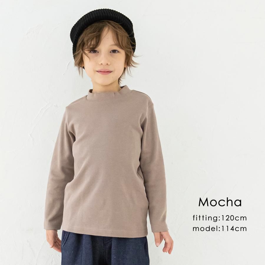 日本 evercloset - 純棉柔軟立領薄長袖上衣-素色-淺灰藍