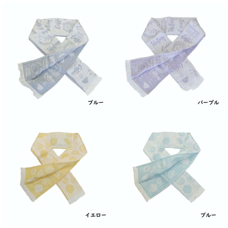 日本涼感雜貨 - 日本製 Eco de COOL 接觸冷感毛巾(附保冷劑)-刺蝟-紫 (90x8cm)