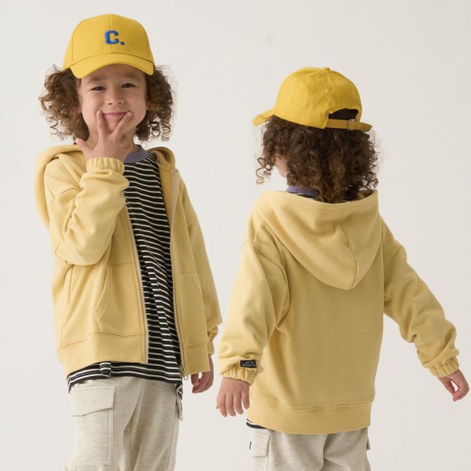 日本 b-ROOM - 簡約休閒派克連帽外套-燕麥灰