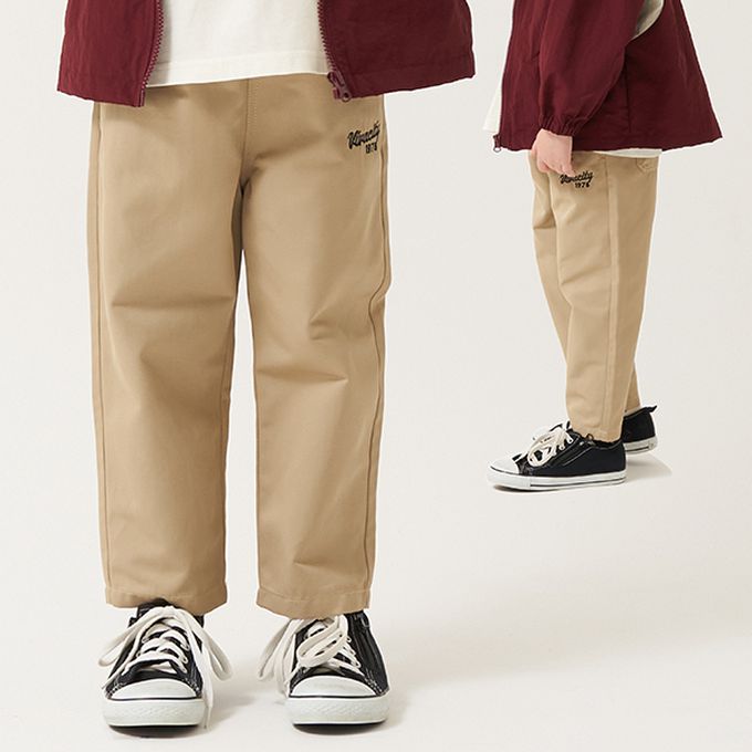 日本 b-ROOM - 挺版舒適廓形長褲-黑