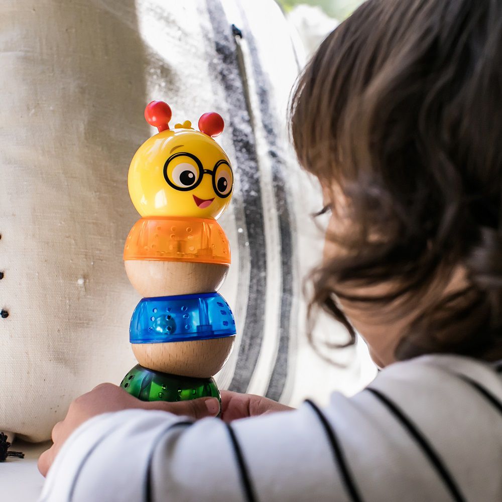 德國 Hape - 音樂毛毛蟲平衡球