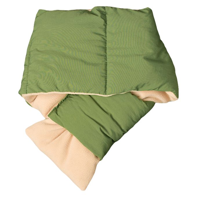 akachan honpo - 鋪棉圍巾-恐龍-軍綠色