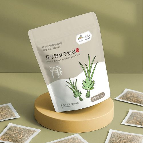 好漢草 - 艾草淨身平安包 (1袋15包)-收驚靜心/除穢避邪/民俗能量