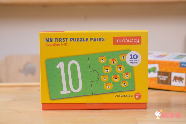 美國 mudpuppy - 配對拼圖系列-小小動物-20片