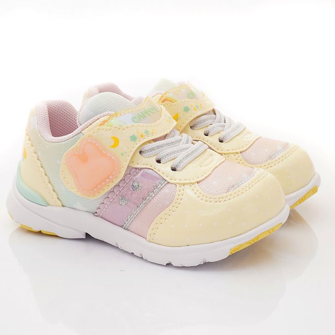 Moonstar日本月星 - 玩耍速乾機能童鞋-CRC23443黃(中小童)-機能運動鞋-黃