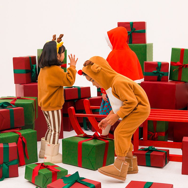 韓國 OZKIZ - 聖誕麋鹿造型連身衣