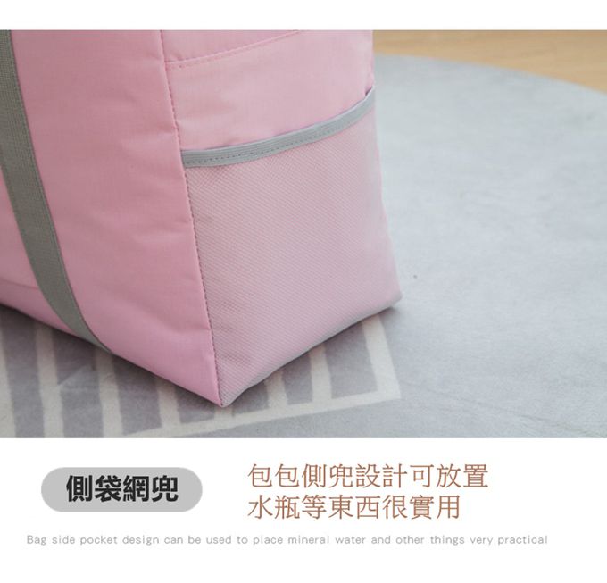 Vanibaby - 大容量防水旅行袋 拉桿包-綠色