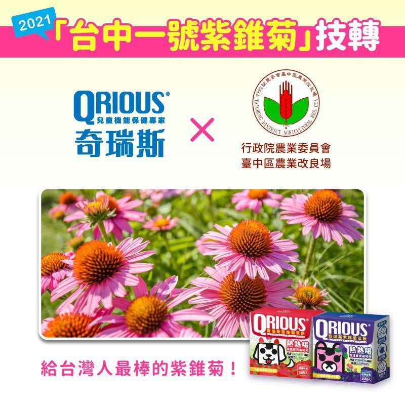 QRIOUS®奇瑞斯 - 雙效紫錐菊護齒膏(2入)-草莓*1+黃金柚*1-(外包裝款式隨機出貨) (含氟量1000ppm)-60g