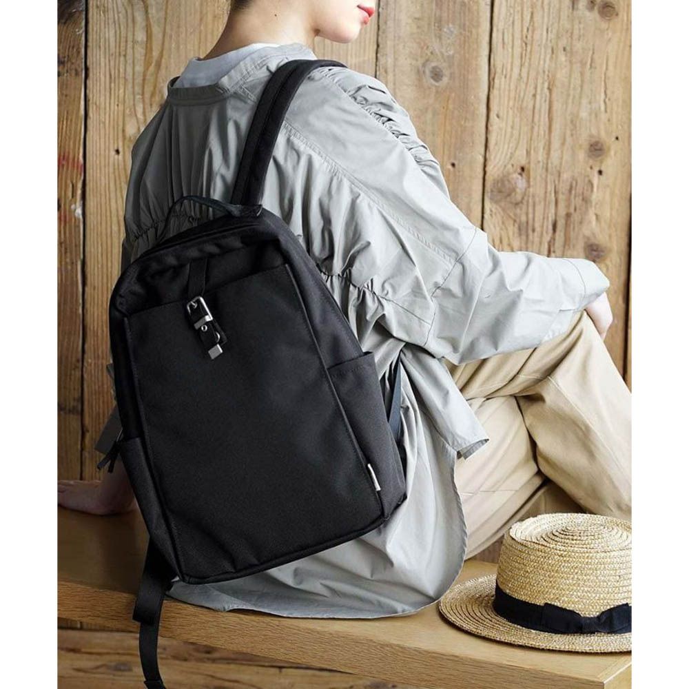 anello 高機能10口袋工裝風後背包-黑