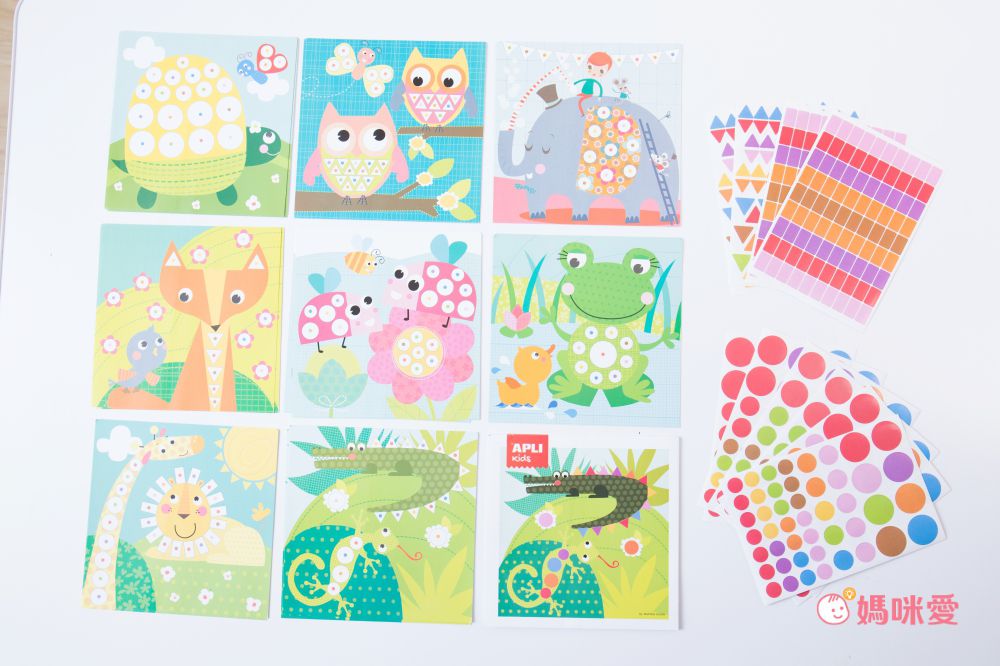 熱銷補貨到【西班牙 APLI 】初階拼圖／旅行遊戲卡／馬賽克拼貼