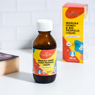 紐西蘭 Goodness bee - 麥蘆卡蜂蜜蜂膠飲-100ml /瓶