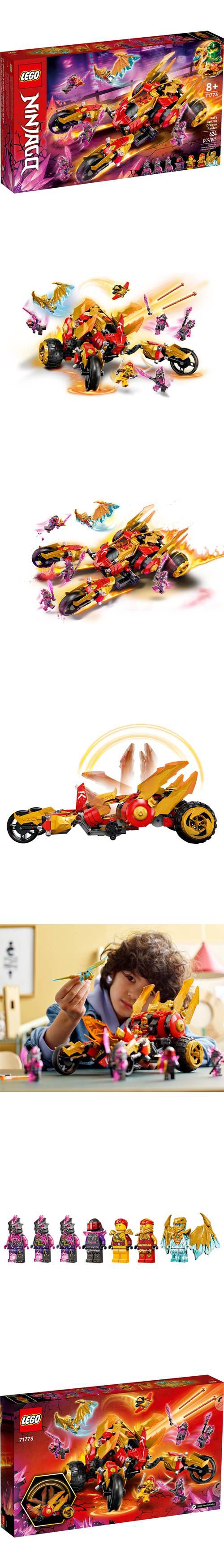 樂高 LEGO - 樂高積木 LEGO《 LT71773 》NINJAGO 旋風忍者系列 - 赤地的黃金龍戰車-624pcs