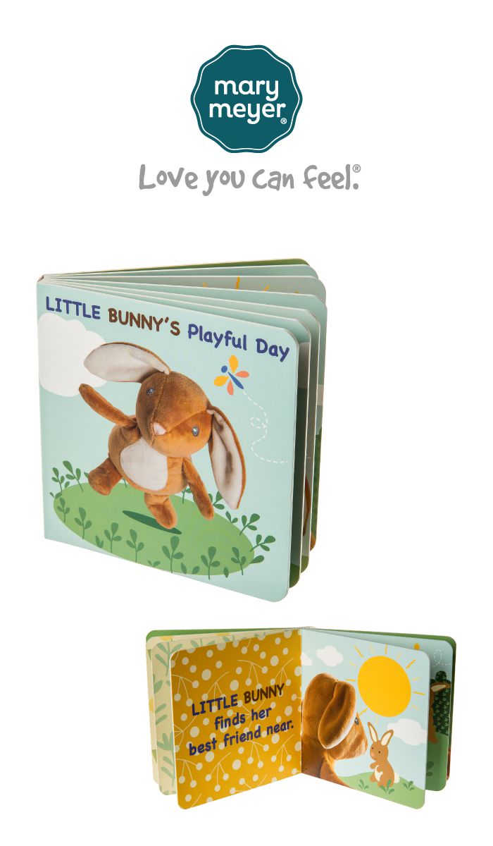 美國 MaryMeyer 蜜兒 - 咪兔經典禮盒（安撫玩偶＋繪本）