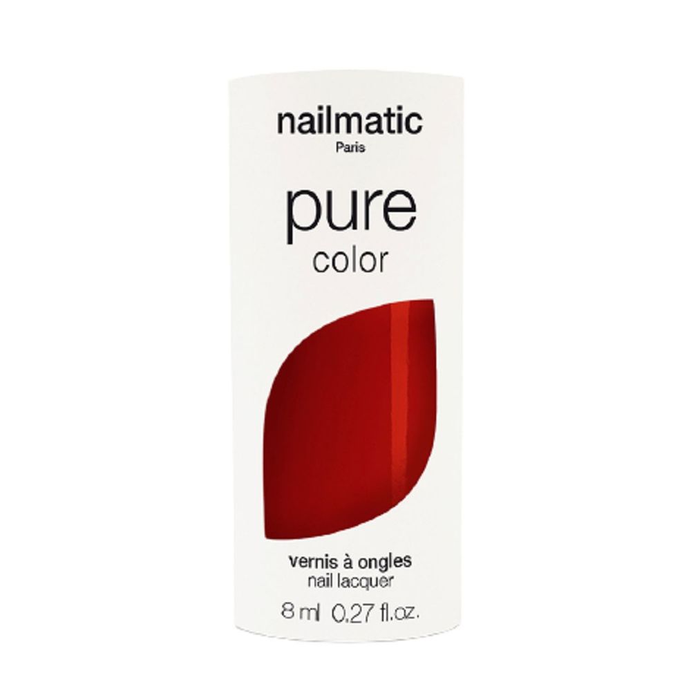 Nailmatic - Nailmatic 純色生物基經典指甲油-PETRA-純粹紅-8ml