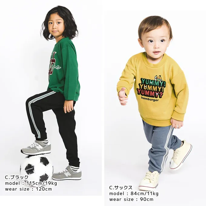 日本 ZOOLAND - 百搭舒適彈力長褲-反折格子-灰