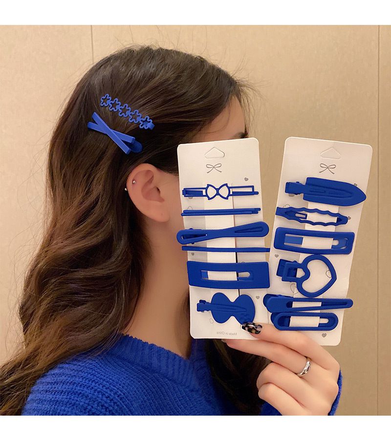 氣質唯美髮夾套組-消光小兔